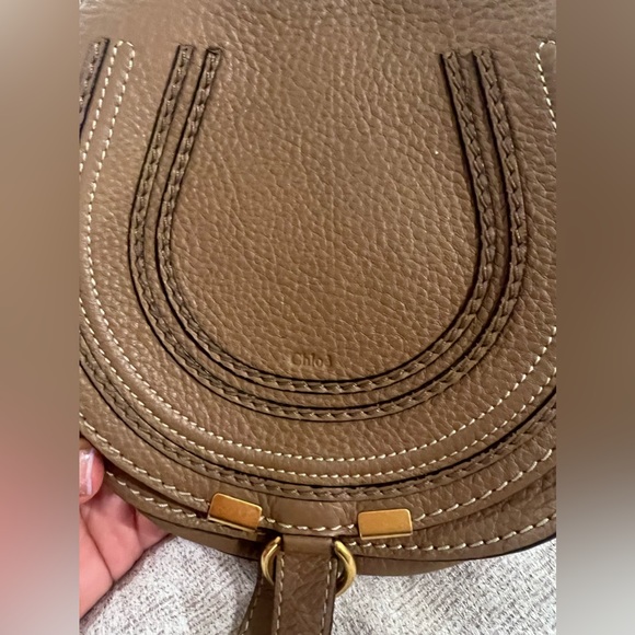 Chloe Marcie Foldover Small Saddle Bag - Picture 11 of 13